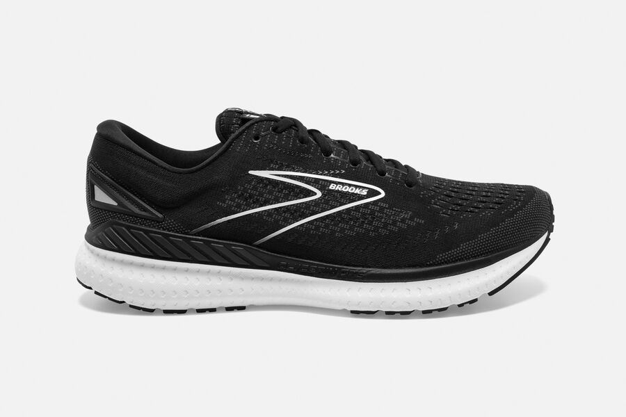 Brooks Glycerin Gts 19 Road Löparskor Dam - Svarta/Vita - 1596-AERDZ